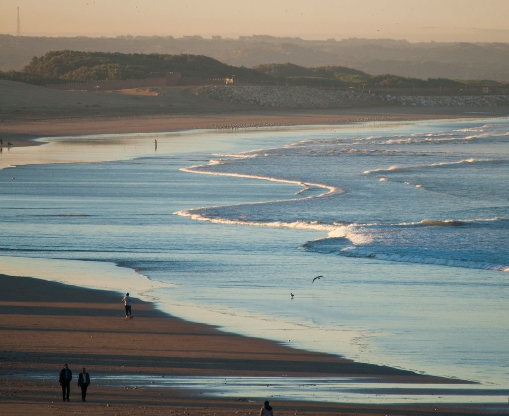 agadir advantages beach sunset