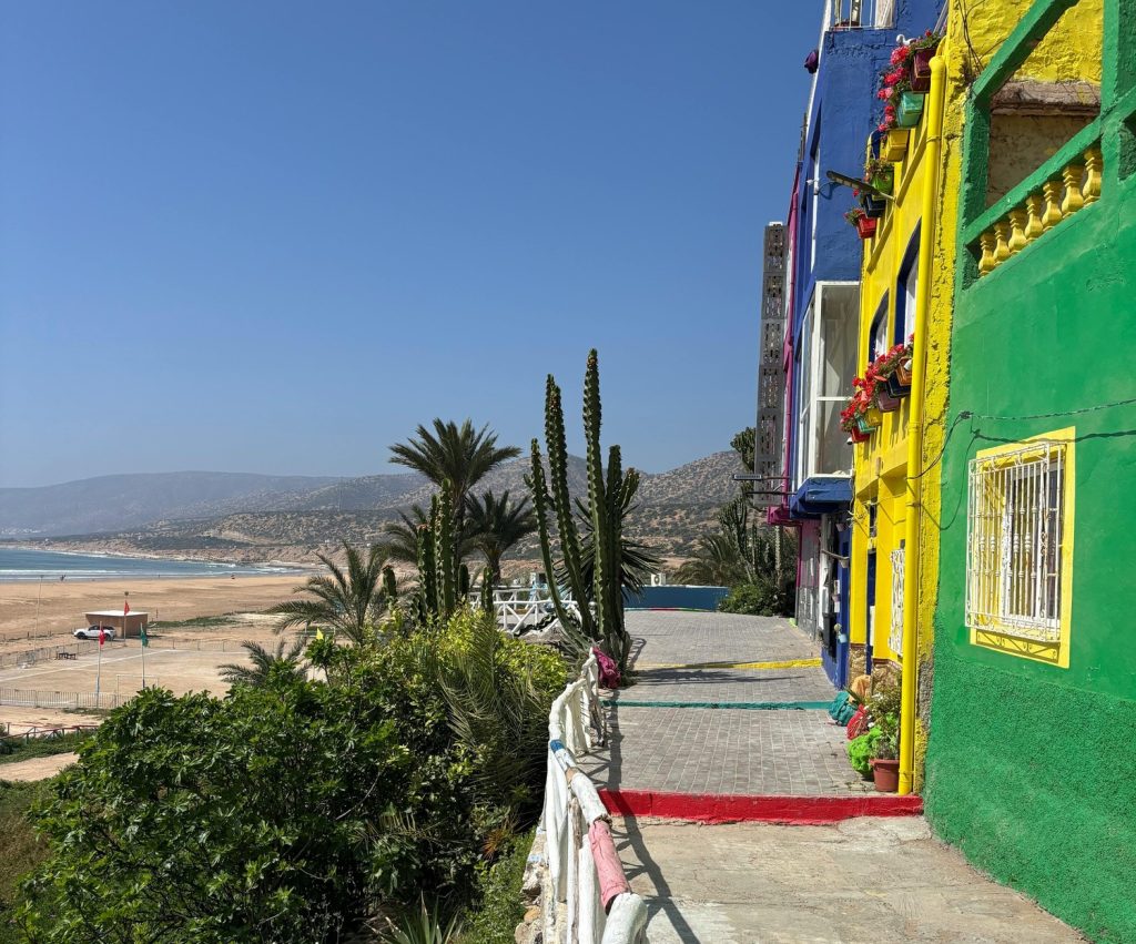 is agadir worth visiting building beach view