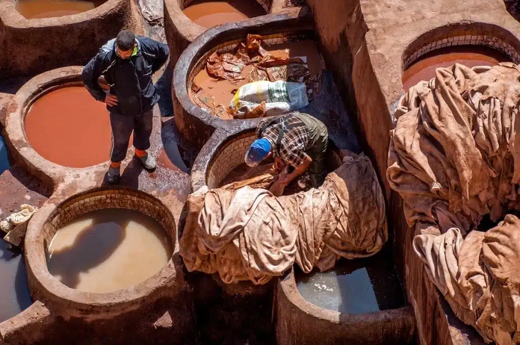 scams in Morocco tanneries slow travel