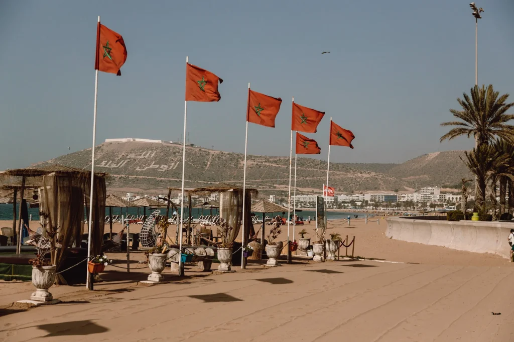 visit agadir morocco beach sunset