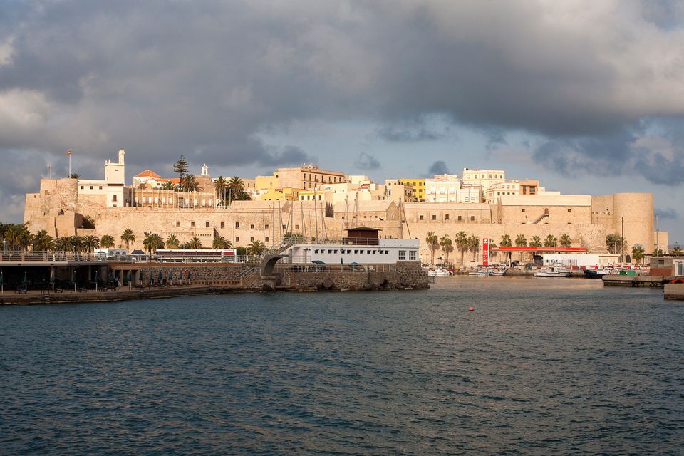 ferry morocco spain harbour